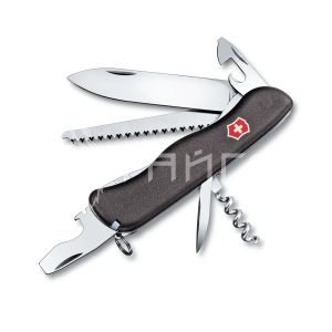 Нож перочинный Victorinox Forester (0.8363.3) 111мм 12функций черный карт.коробка