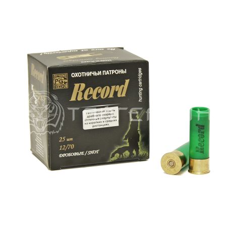 Патрон 12/70 №7 32г б/к ув. осыпь Рекорд (25/250)