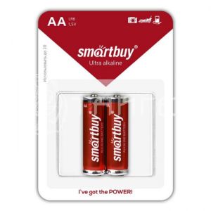 Батарейки Smartbuy   AA     LR 06 ( 2 )
