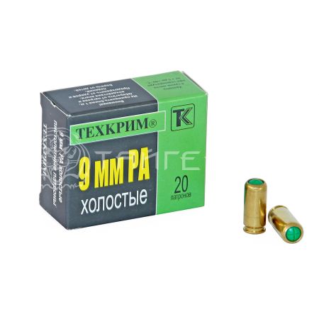 Патрон Техкрим 9 PA холостой  пист. (20шт) 