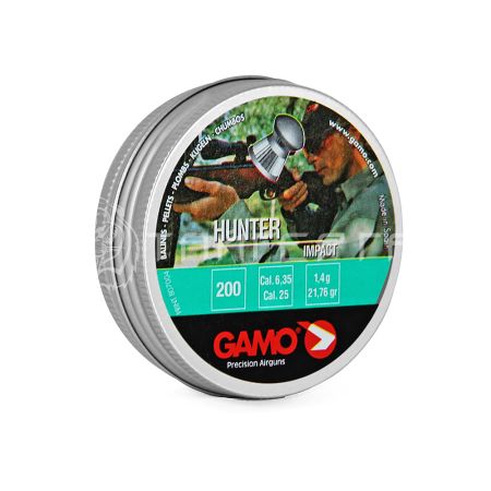 Пули 6,35мм Gamo Hunter 1,4г (200шт)