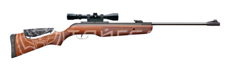 Пневмат винт Gamo Hunter DX Combo (переломка, дерево) к.4,5 (прицел 3-9*40WR)
