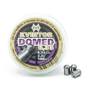 Пули 6,35мм Квинтор Domed 2,2г (100шт)