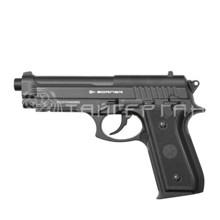Пистолет газобалон. CO2 BORNER 92М к.4,5