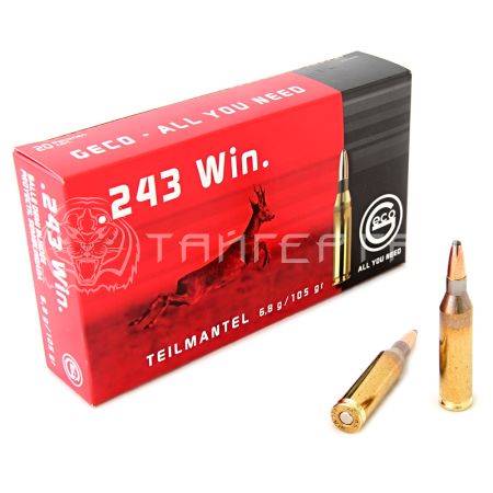 Патрон .243 Win Geco TMS 6,8г/105гр (20шт)