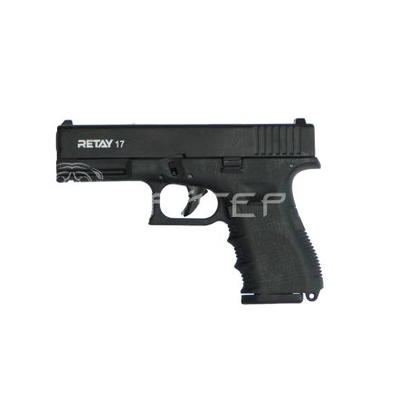 Пистолет охолощенный G 17, (Glok 17), черный, кал. 9mm. P.A.K