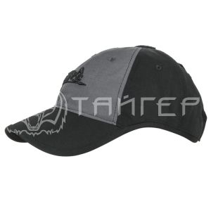 Бейсболка Logo Helikon,, цвет Black/Shadow Grey B  (One Size)  CZ-LGC-PR-135B