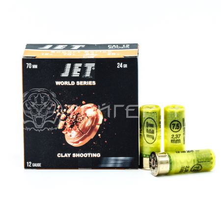 Патрон 12/70 №7,5 24г TRAP JET (25/250)