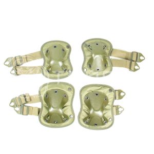 Наколенники и налокотники комплект цвет олива