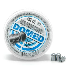 Пули 5,5мм Квинтор Domed 1,6г 150шт