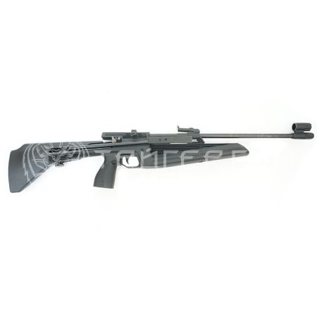 Винтовка пневм. MP-61 к.4,5 с пласт.муфтой и кнопкой предохр.многозаряд.