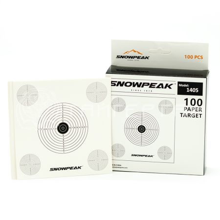 Мишень Snowpeak 1405 бумажная 100шт в уп.