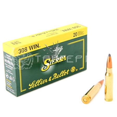 Патрон .308 Win S&B SBT GK 11,7г/180гр (20шт)