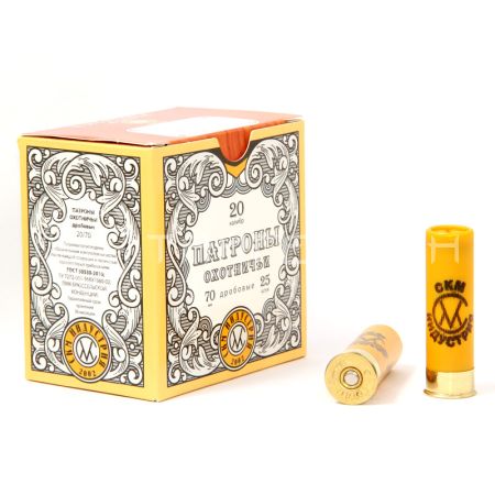 Патрон 20/70 №9 24г б/к СКМ (25/250)