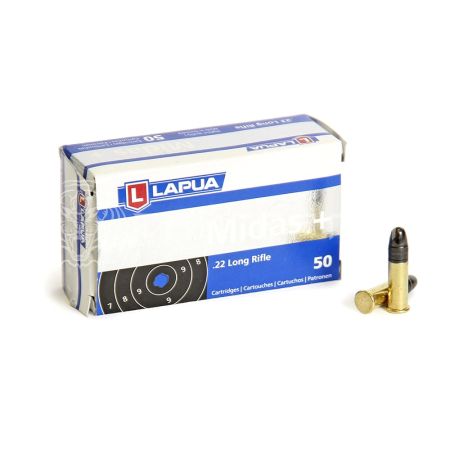 Патрон .22 LR Lapua Midas 2,59г (50шт)