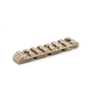 Планка пикатинни M-Lok 7 слота, стеклонаполненный полиамид койот FDE