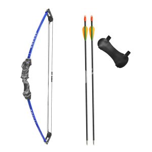 Лук детский Centershot (с комплектацией) синий YB004SRTSET-BL