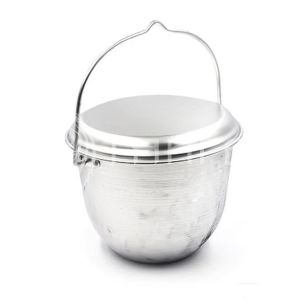 Котелок костровой "СЛЕДОПЫТ" конический, 2,5 л, алюм./10/   PF-CWS-P96