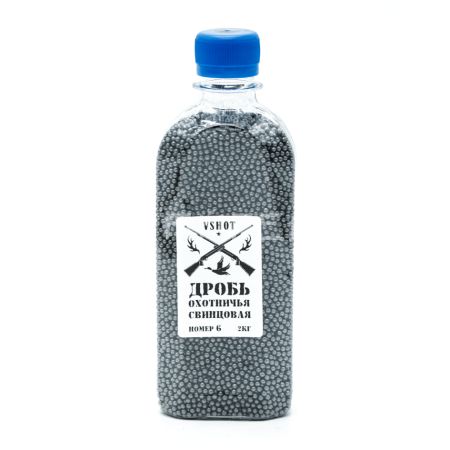 Дробь № 6 свинцовая Vshot (2 кг)