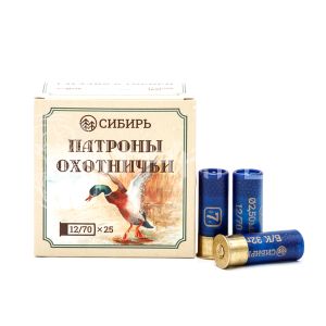 Патрон 12/70 №7 32г б/к Сибирь (25/250)
