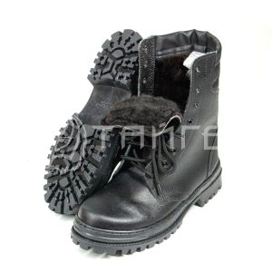 Ботинки с высоким берцем Армия хром на нат. меху  40