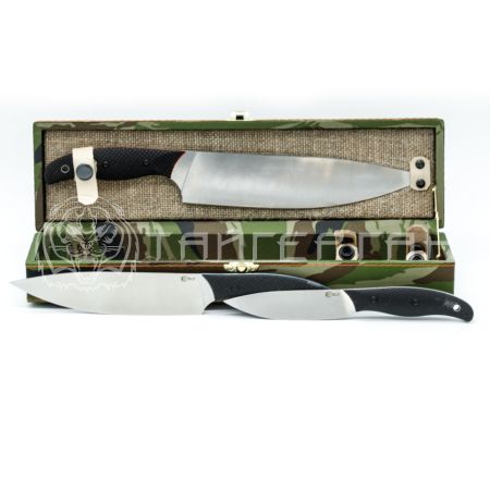 Набор кухонный "Патриот-1", ст.95х18, ц.м.,рук.G10 (в шкатулке кордура)