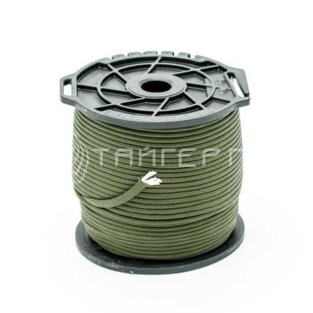 Шнур паракордовый тактический 100 м  хаки