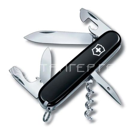 Нож перочинный Victorinox Spartan (1.3603.3B1) 91мм 12функц. черный блистер