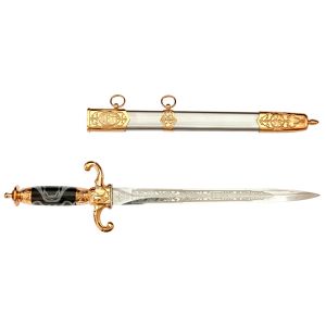 Кортик "Морской" гравир.под золото герб 2018