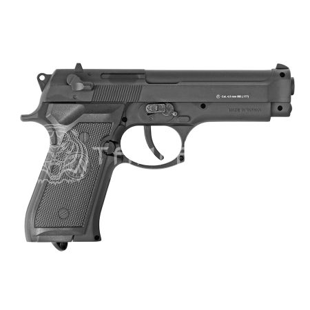 Пистолет газобалон. CO2 Stalker S92 (аналог Beretta 92) к.4,5 металл, черный (ST-21051B)