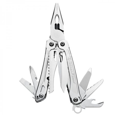 Мультитул LEATHERMAN Sidekick Stainless 14 инстр., 6,6/9,7 см, чехол нейлон