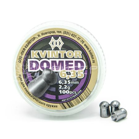 Пули 6,35мм Квинтор Domed 2,2г (100шт)