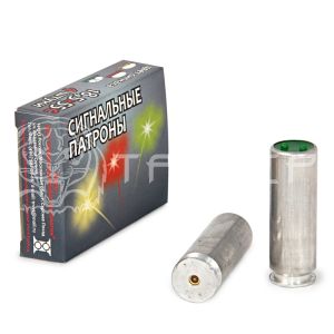 Патрон сигнальный 18,5х55с зелен. огня (4)