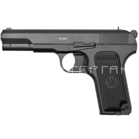 Пистолет газобалон. CO2 Gletcher ТТ NBB к.4,5