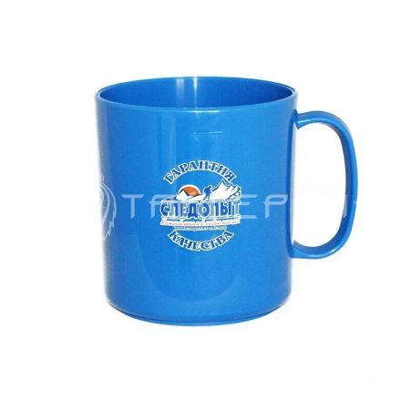 Кружка "СЛЕДОПЫТ" пласт., d 8см, 350 мл/100/   PF-CWS-P60