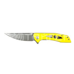 Нож складной Bestech рукоять желтая G10, серый клинок D2  BG23C Eye of Ra