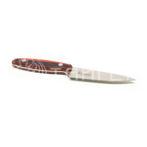 нож кухонный ALEXANDER S AUS-8 RED G10 (Satin, Black-Red G10 Handle
