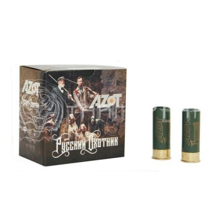 Патрон 12/70 картечь 8,5 32г Русский Охотник Азот (10/250)