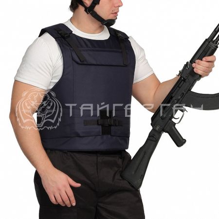 Бронежилет Страж 4-4 эконом УНИ, ст, бр4, 1 размер, черный, сумка