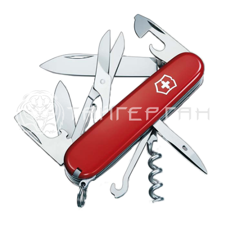Нож перочинный Victorinox Climber (1.3703) 91мм 14функц. красный карт.коробка