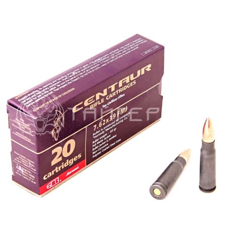 Патрон 7,62х39 "Кентавр" об  8,0 "Hornady" БПЗ
