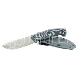 Нож Eagle Knives  Combat 1 сталь D2 цвет серый Kaydex