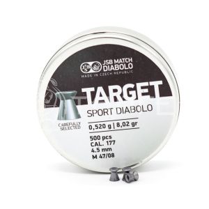 Пули 4,5мм JSB Diablo Target Sport 0,52г (500шт) 32-0105