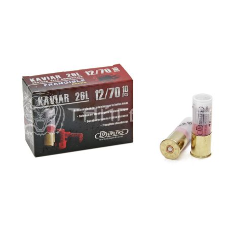 Патрон 12/70 пуля Kaviar 26г DDupleks (10/250)