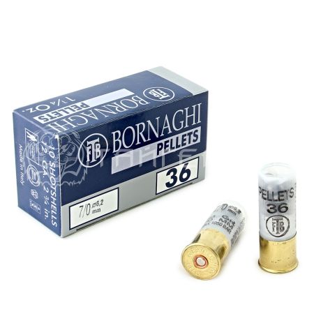 Патрон 12/70 картечь 6,2 36г BORNAGHI (10/250)