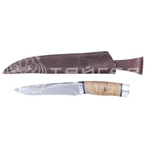 Нож Н1Т ст. ЭИ107 дюраль береста