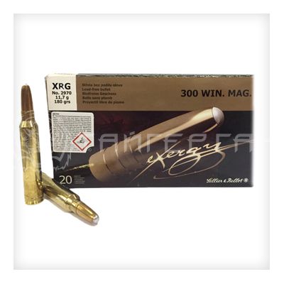 Патрон .300 WM S&B XRG EXERGY 11,7г/180гр (20шт)