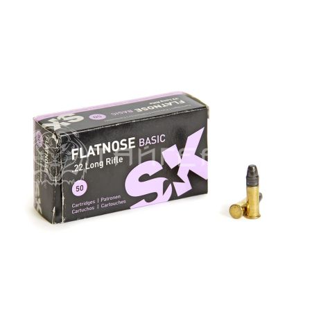 Патрон .22 LR Lapua SK Flatnose Basic 2,59г (50шт)