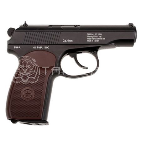 Пистолет газобалон. CO2 Gletcher PM-A Soft Air к.6