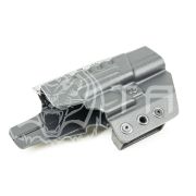 Кобура для Glock 17 поясная внешнего ношения на поясных петлях EDC